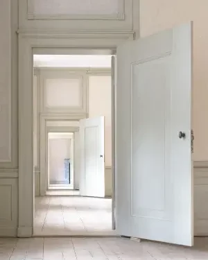 Pose de toutes les portes grande demeure rénovée à Thonon avec pose de placo, isolation et peinture